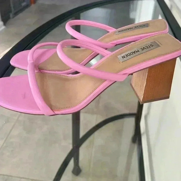 Steve Madden sandals block heels - Picture 2 of 4